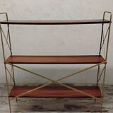 3 vintage Scandinavian standing shelves