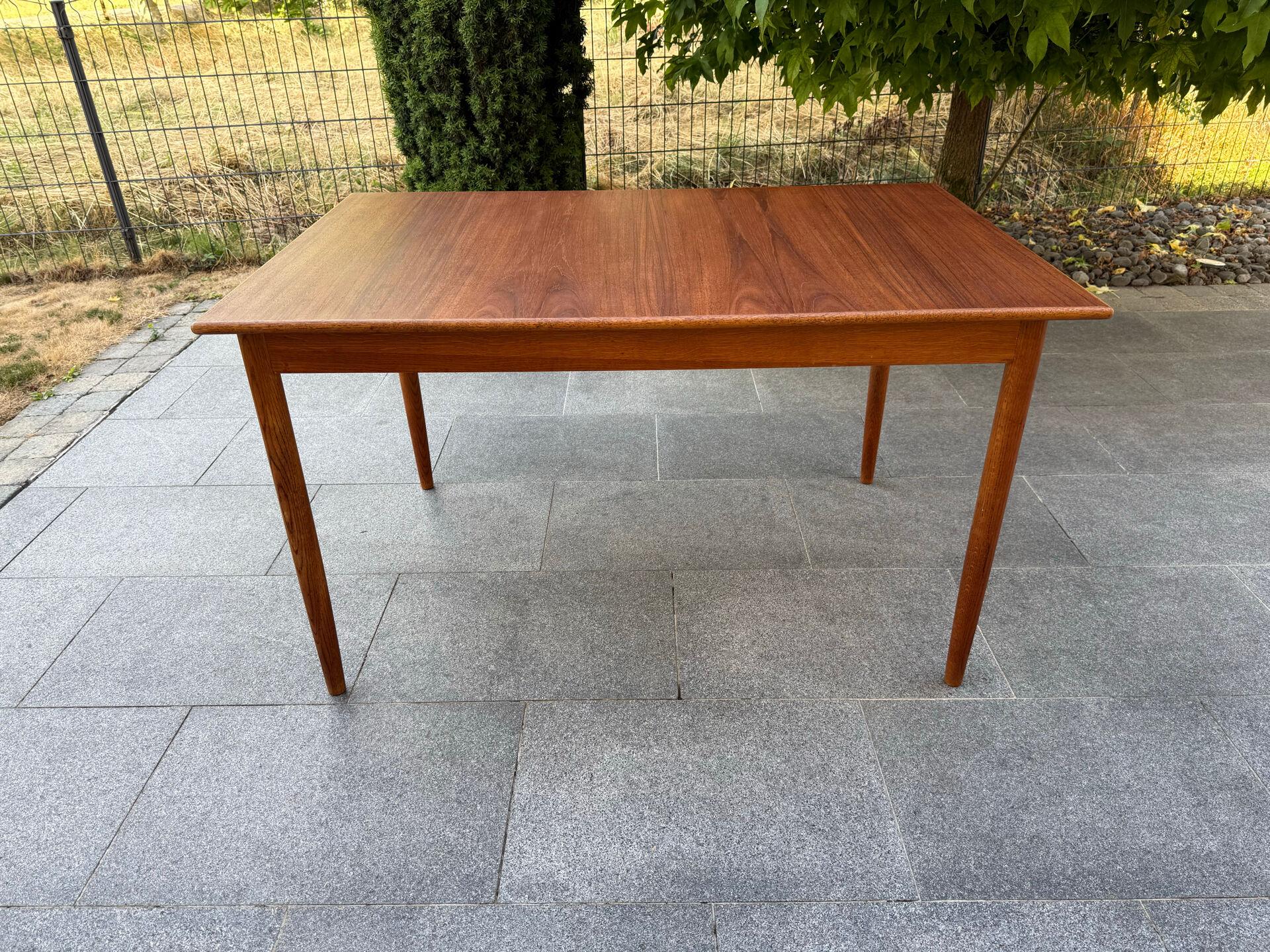 Scandinavian extendable dining table 1960