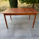 Scandinavian extendable dining table 1960