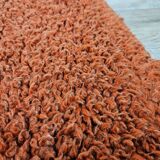 Vintage 70's Italian Red Wool Rug
