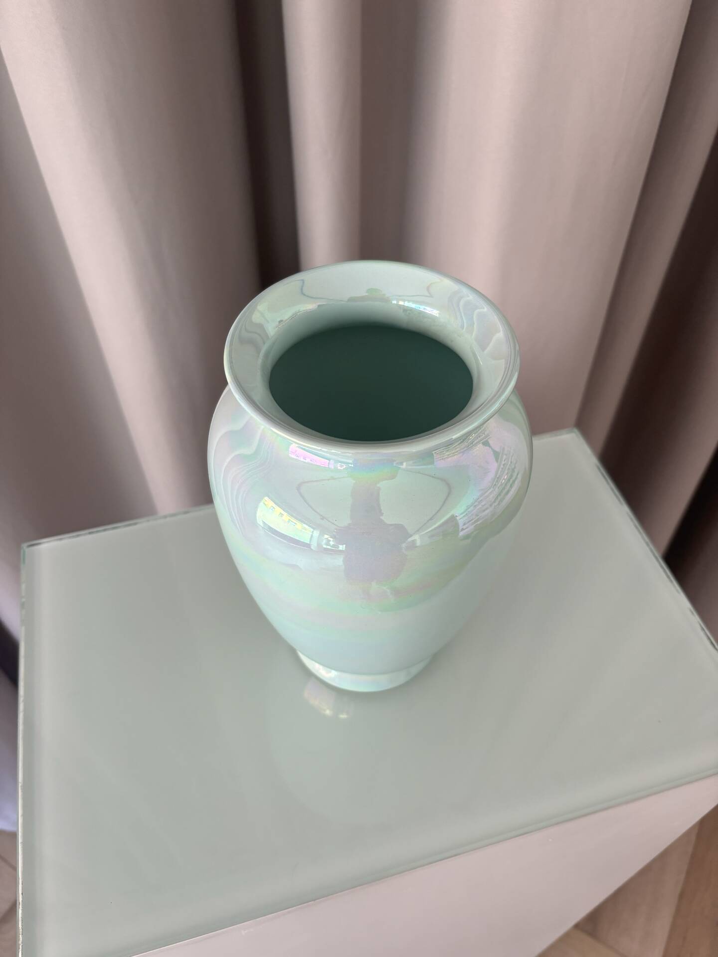 Iridescent Lustre Porcelain Vase | c. 1985–1995