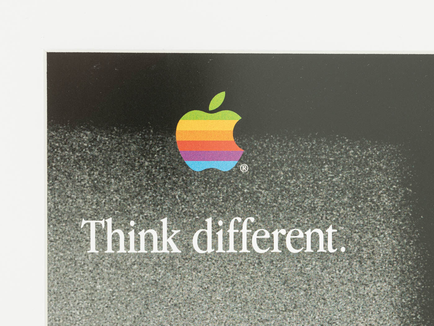 Think different – bob dylan, affiche publicitaire apple, 94 x 124 cm
