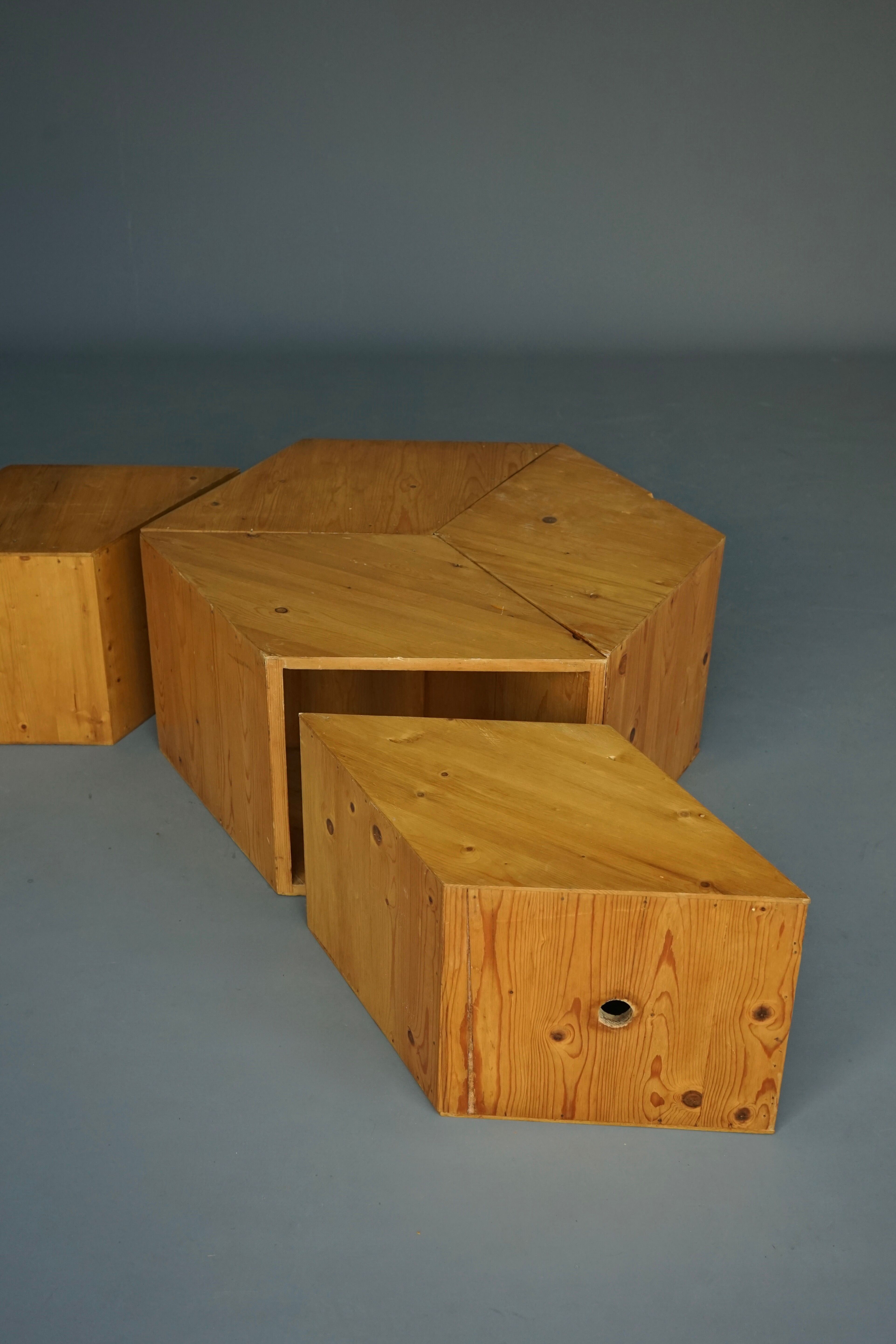 Multifunctional Children's Block Seating Unit, 1970s