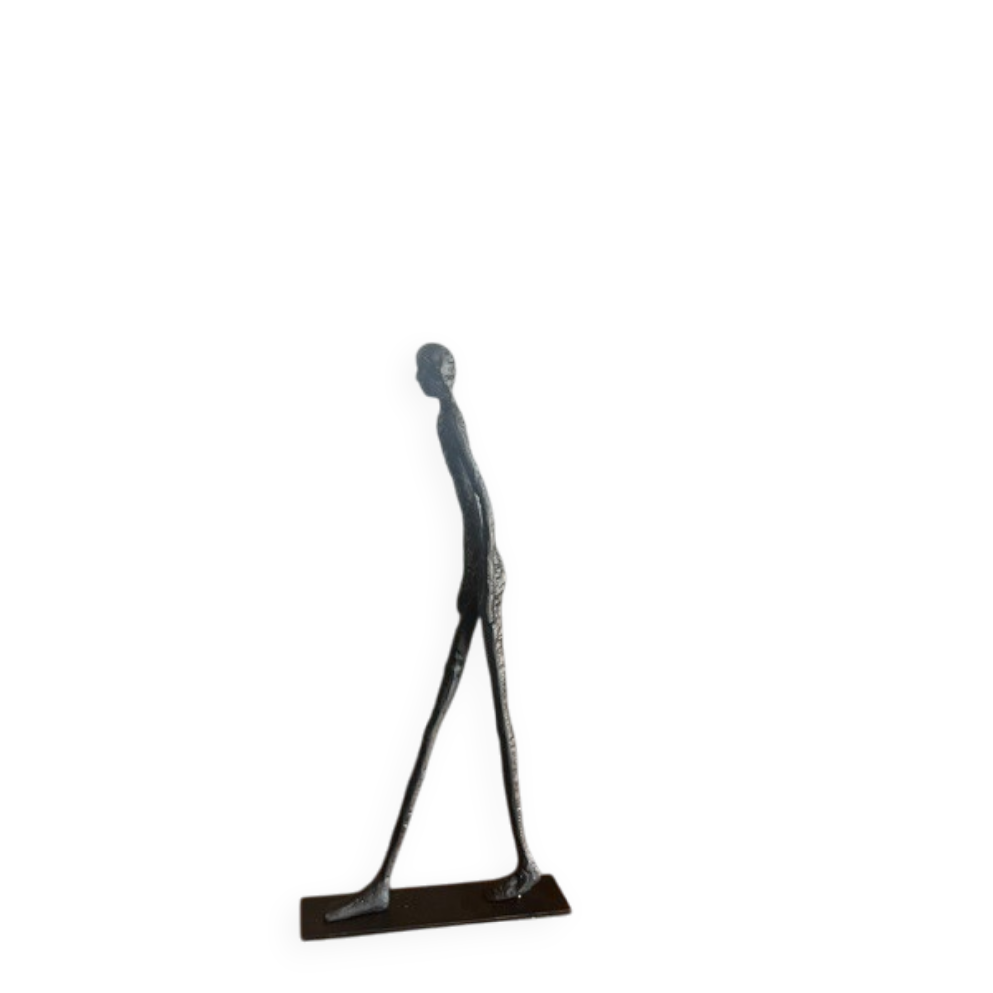 Superbe reproduction de L'homme qui marche de Giacometti