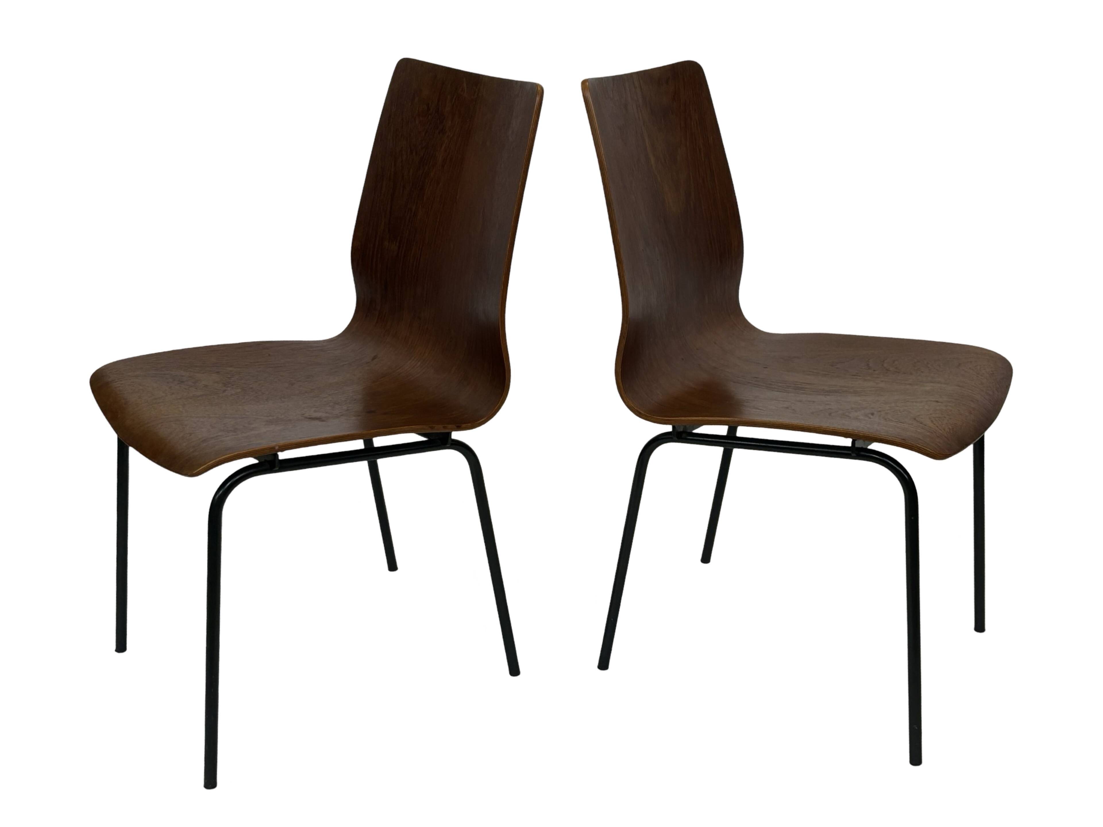 Vintage Friso Kramer for Auping 'Euroika' plywood dining chair, The Netherlands 1960's