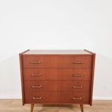 Scandinavian teak chest of drawers from the 1970s