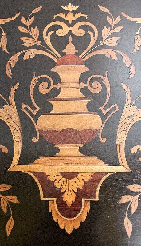 Folding table, Napoleon III era - 19th century