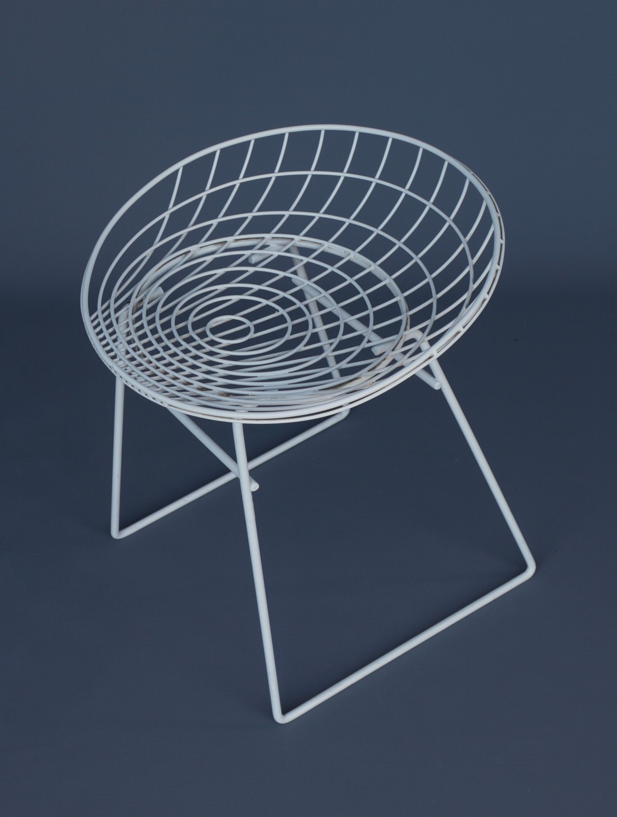 Wire KM05 Stool by Cees Braakman & Adriaan Dekker for Pastoe, 1960s