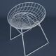 Wire KM05 Stool by Cees Braakman & Adriaan Dekker for Pastoe, 1960s