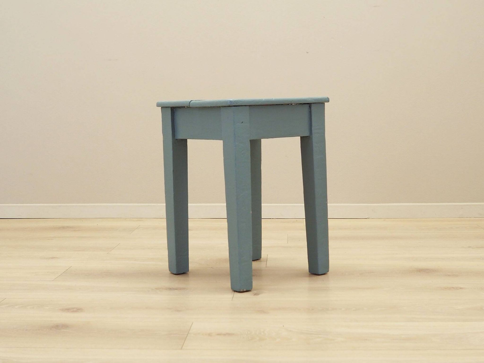 Tabouret en pin, design danois, années 1950, fabrication : Danemark