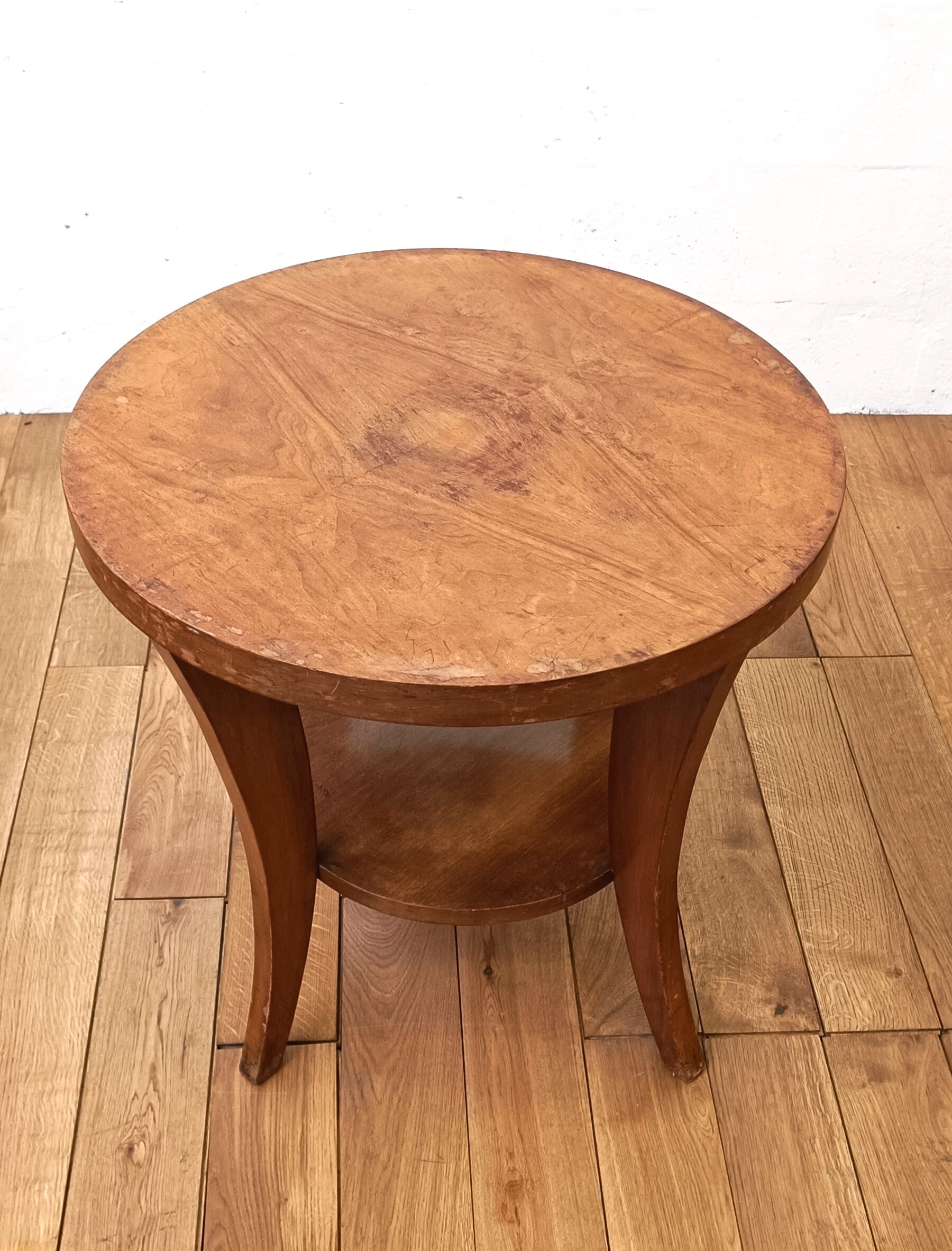 Vintage wooden side table