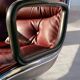 Pollock Office Chair Bordeaux Leather - Knoll International