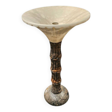 Lampe de table en albâtre Pegasan, Espagne années 70