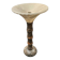 Pegasan Alabaster table lamp / chalice lamp / Spain - 70's