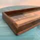 Plateau en bois marqueté