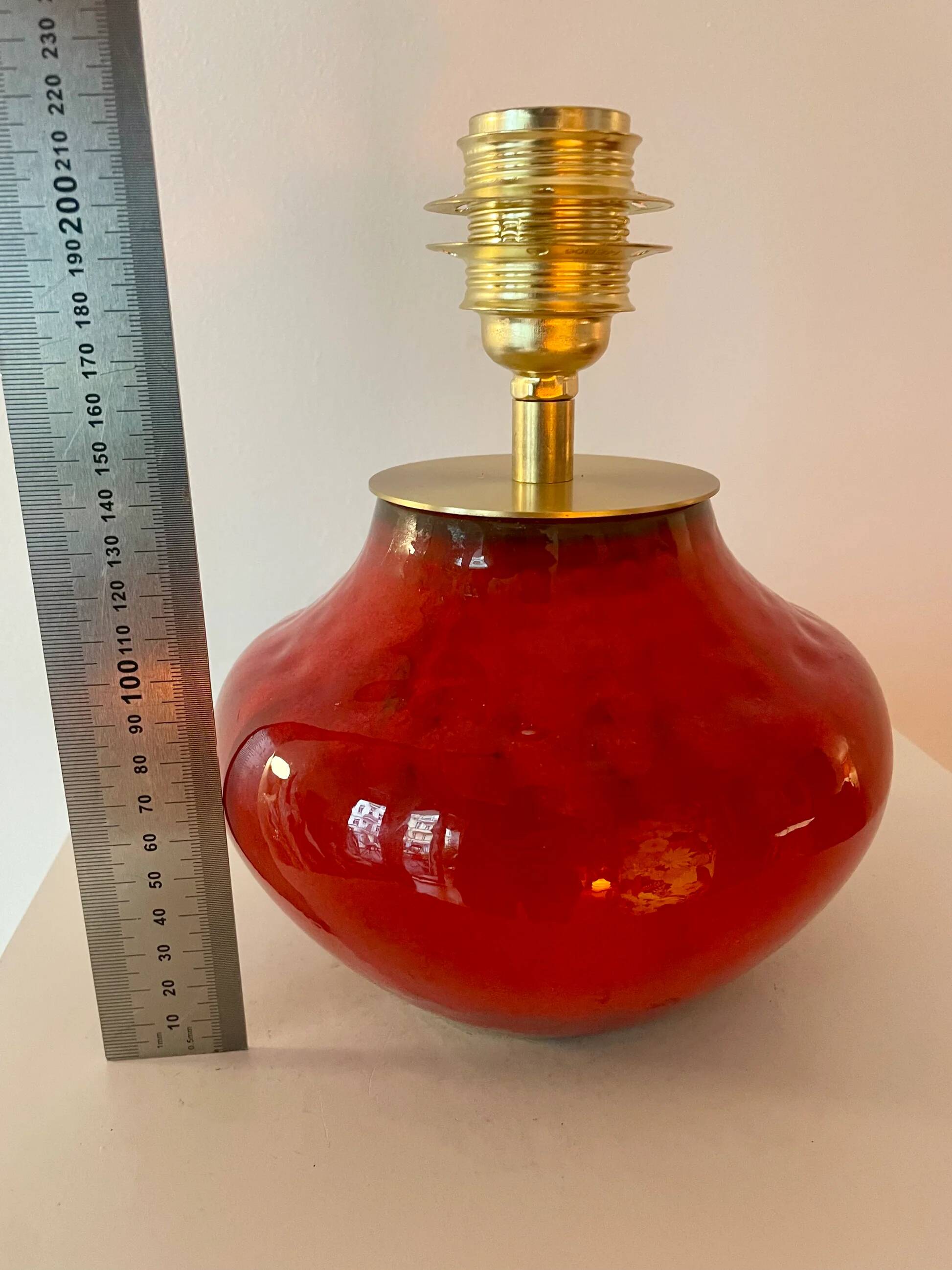 Wireless vase lamp - Bückeburg ceramic - ball lamp | 36 cm