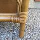 Vintage rattan shelf