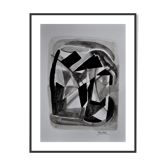 Les montagnes paysage abstrait
