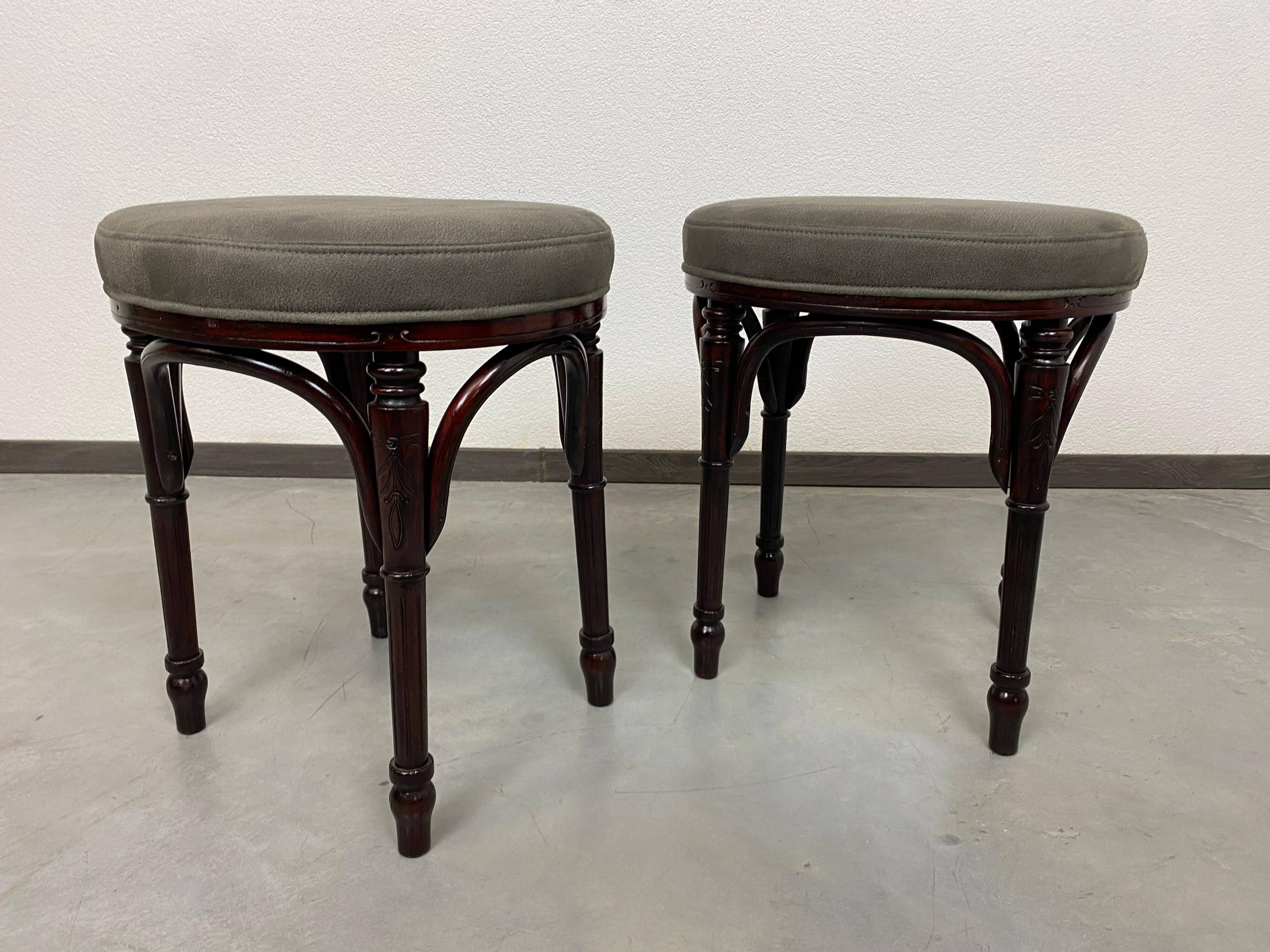 Secession Stools by J&J Kohn
