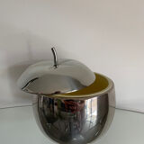 Seau à glaçons pomme, années 70