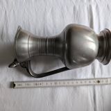 Pewter jug and cups set