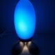 Blue "Fjorton" Dino Egg lamp by Tatsuo Konno for Ikea 1990s