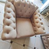 Salon trois pièces chesterfield