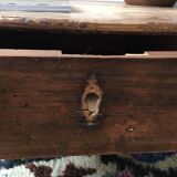 Side table, low wood