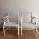 2 chaises Faux Bambou Jonathan Adler