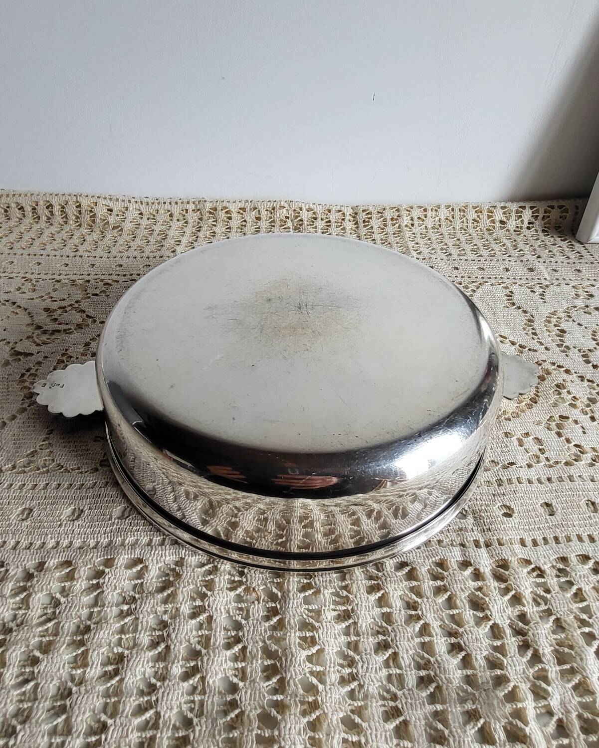 Silver-plated dish Meurgey Paris