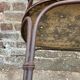 Fauteuil de jardin ancien Napoléon III vers 1880