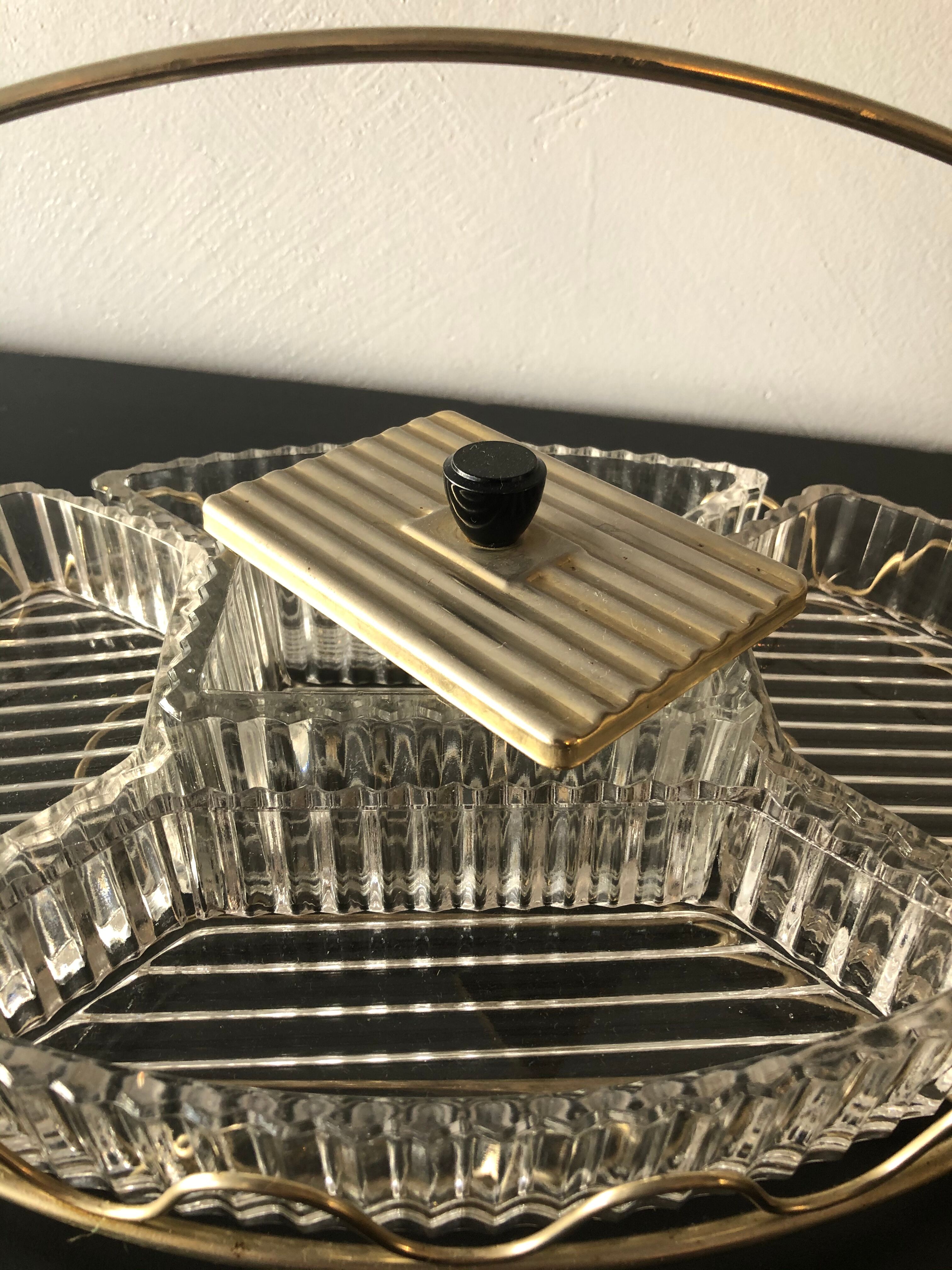 Vintage aperitif tray