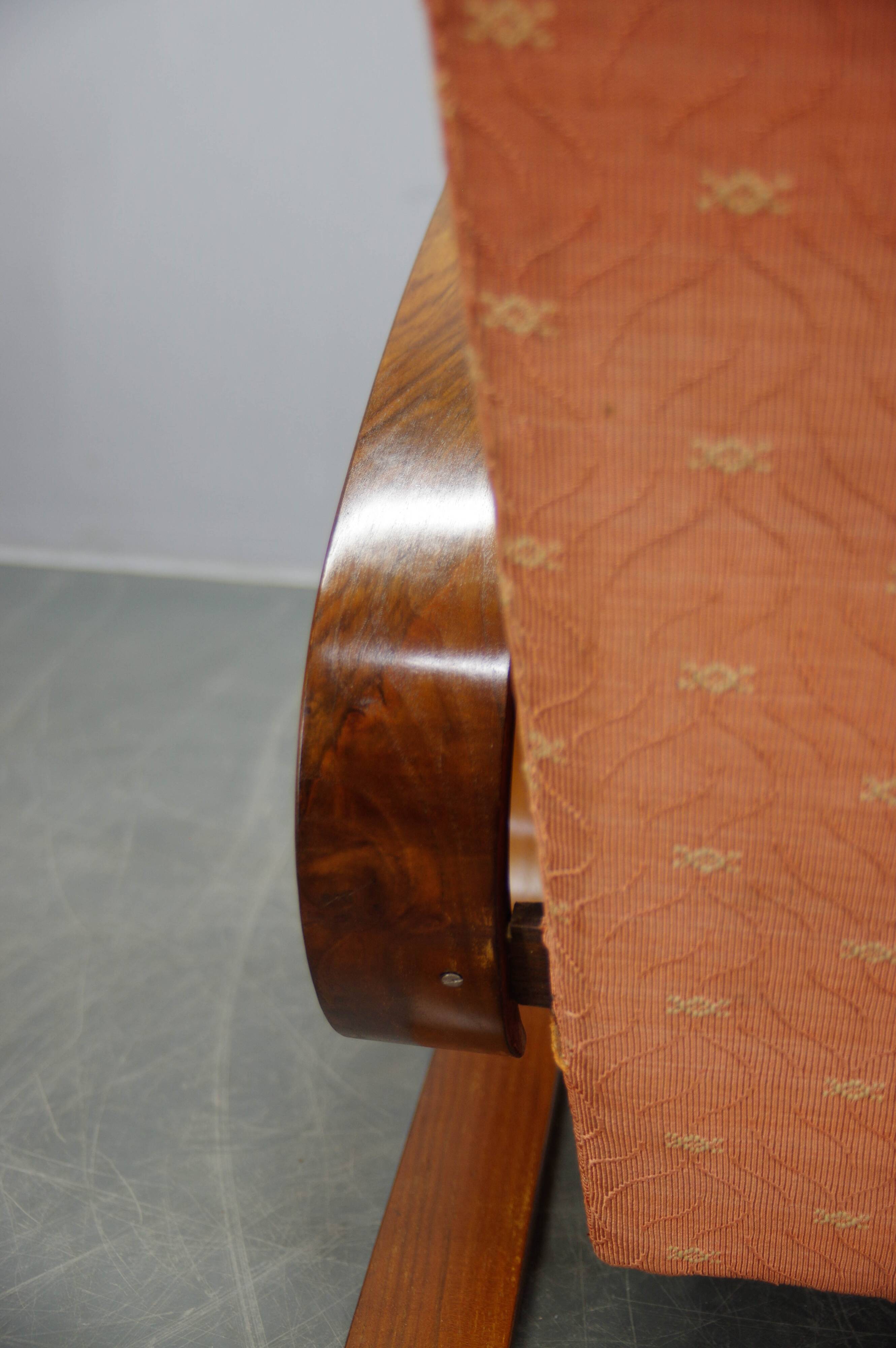 Tank Armchair by Miroslav Navratil, Laminated Bentwood, 1930s