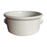 White dish