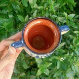 Small outdoor vase with handles