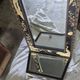 Chinese lacquer mirror "Peace and Tranquility" by Franklin Mint