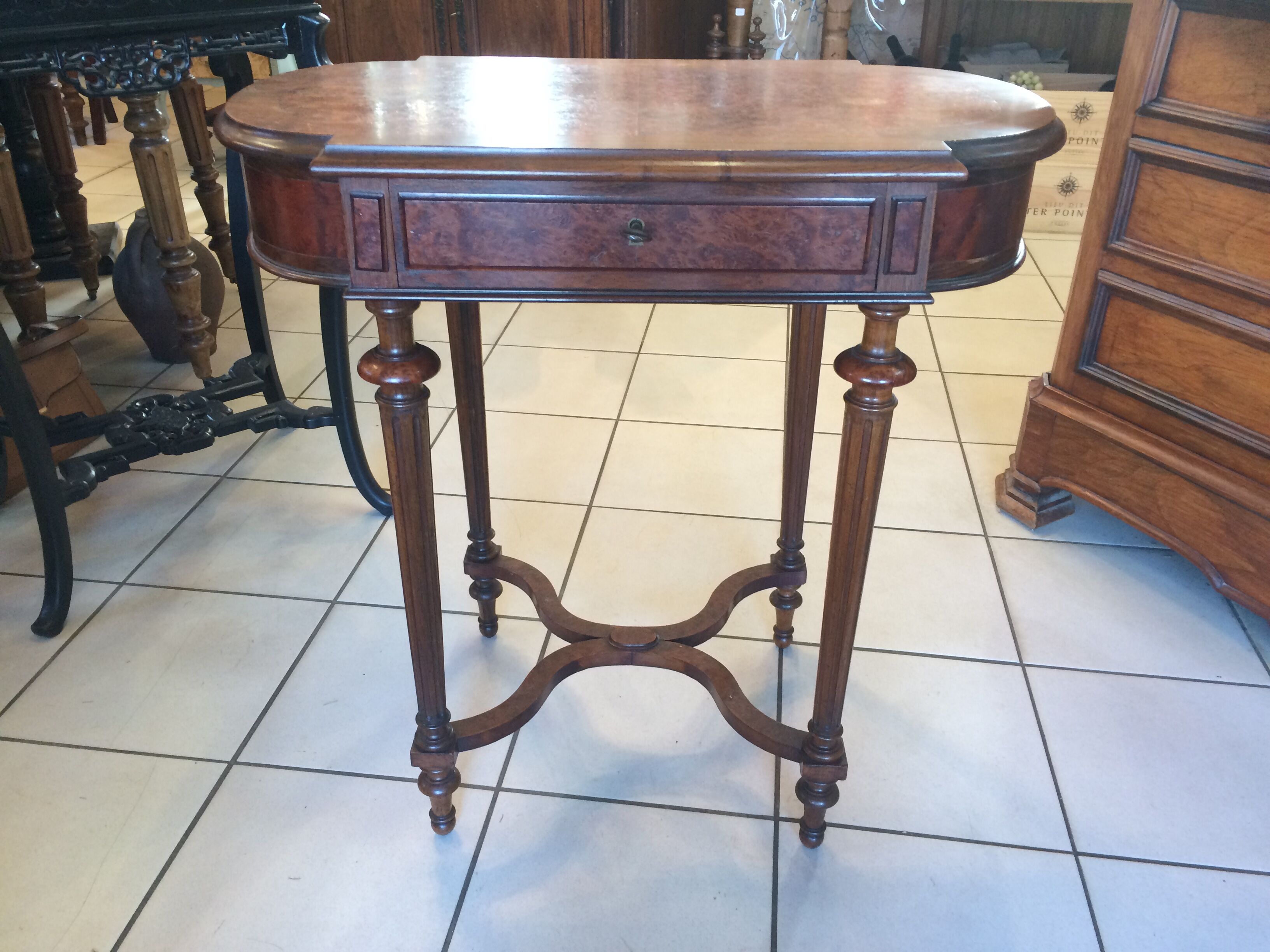 Travailleuse ou table à ouvrage Napoléon III