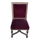English chair in mahogany, X-shaped legs – 19th century