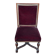 English chair in mahogany, X-shaped legs – 19th century