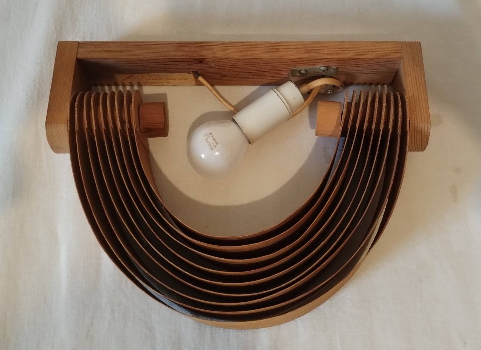 Translandia Scandinavian wall light from the 60s