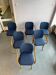 Set of 6 Thonet chairs for Thonet/Ligne