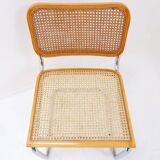 Vintage Cesca chair in light wood - Italy