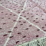 Pink beniourain carpet 207x297cm