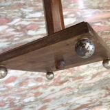 Sellette Art Deco in varnished wood