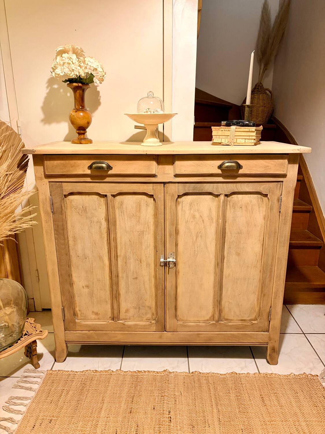 Buffet parisien bois brut