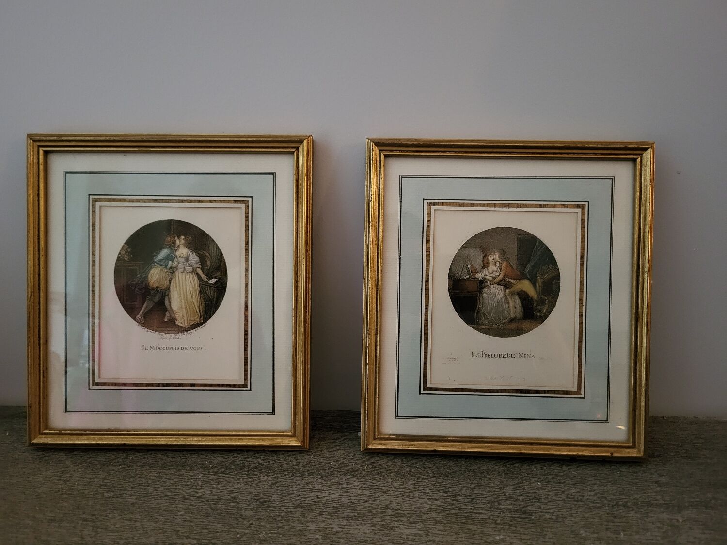 Two 18th century prints