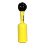 Yellow Italian carafe Opaline by Vinci