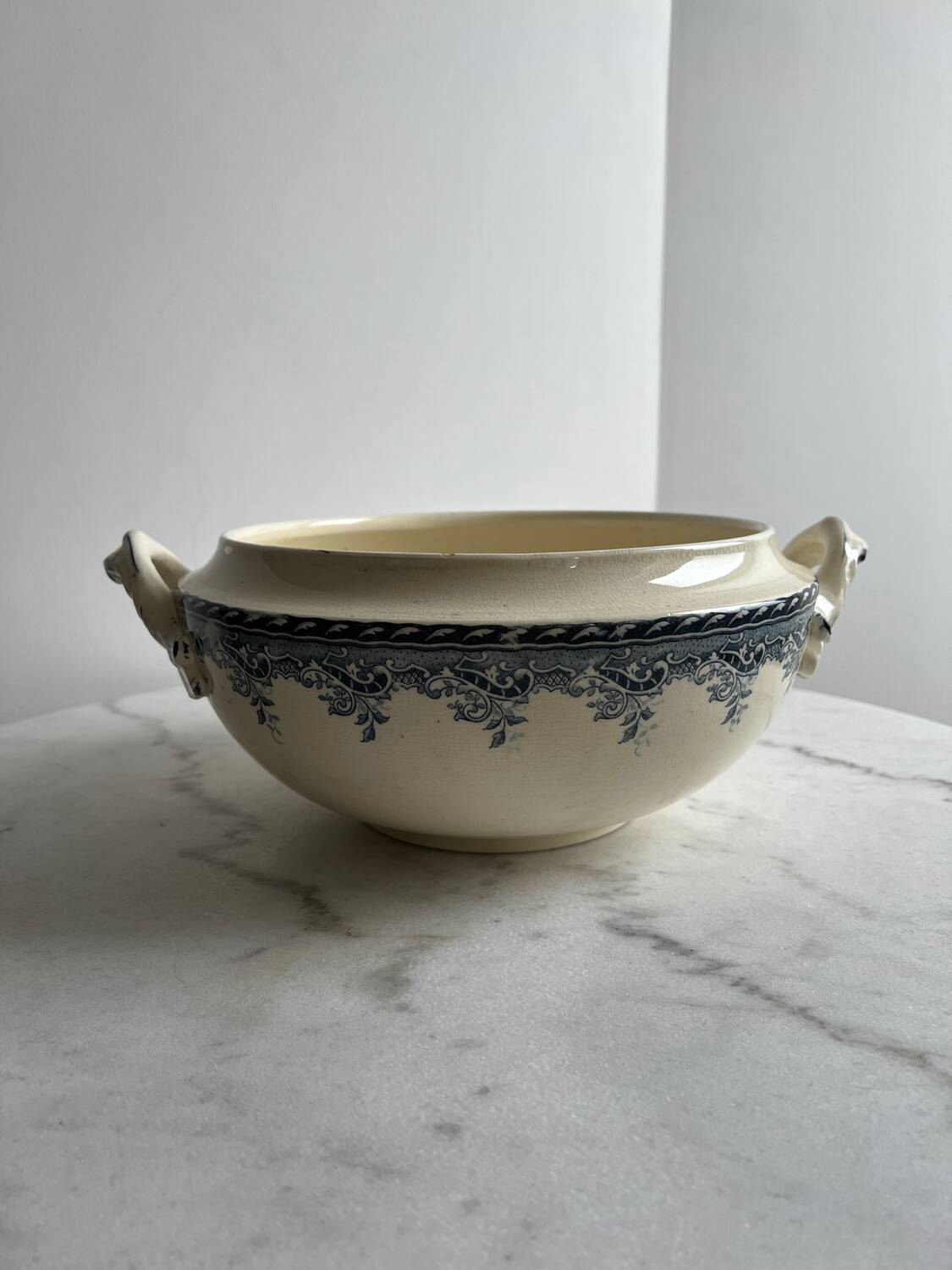 Ironstone soup tureen