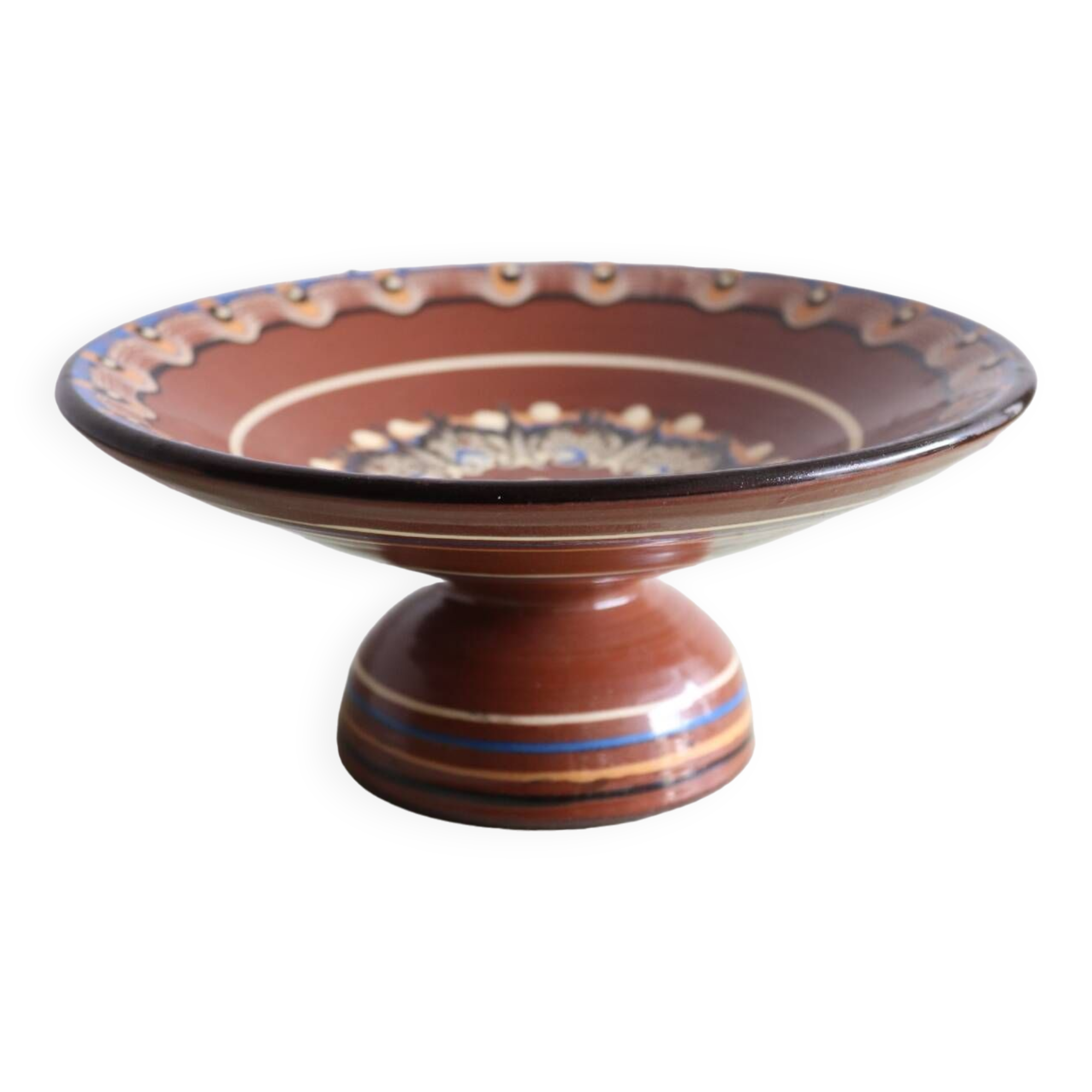 Small vintage Romanian ceramic display