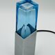 Space Age Glass Block Lamp Murano 1970